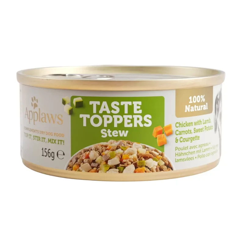 Applaws Dog Lata 156 g Toppers Estofado de Pollo y Cordero con Verduras