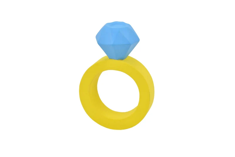 Juguete Perro Latex Diamond Ring 13 cm