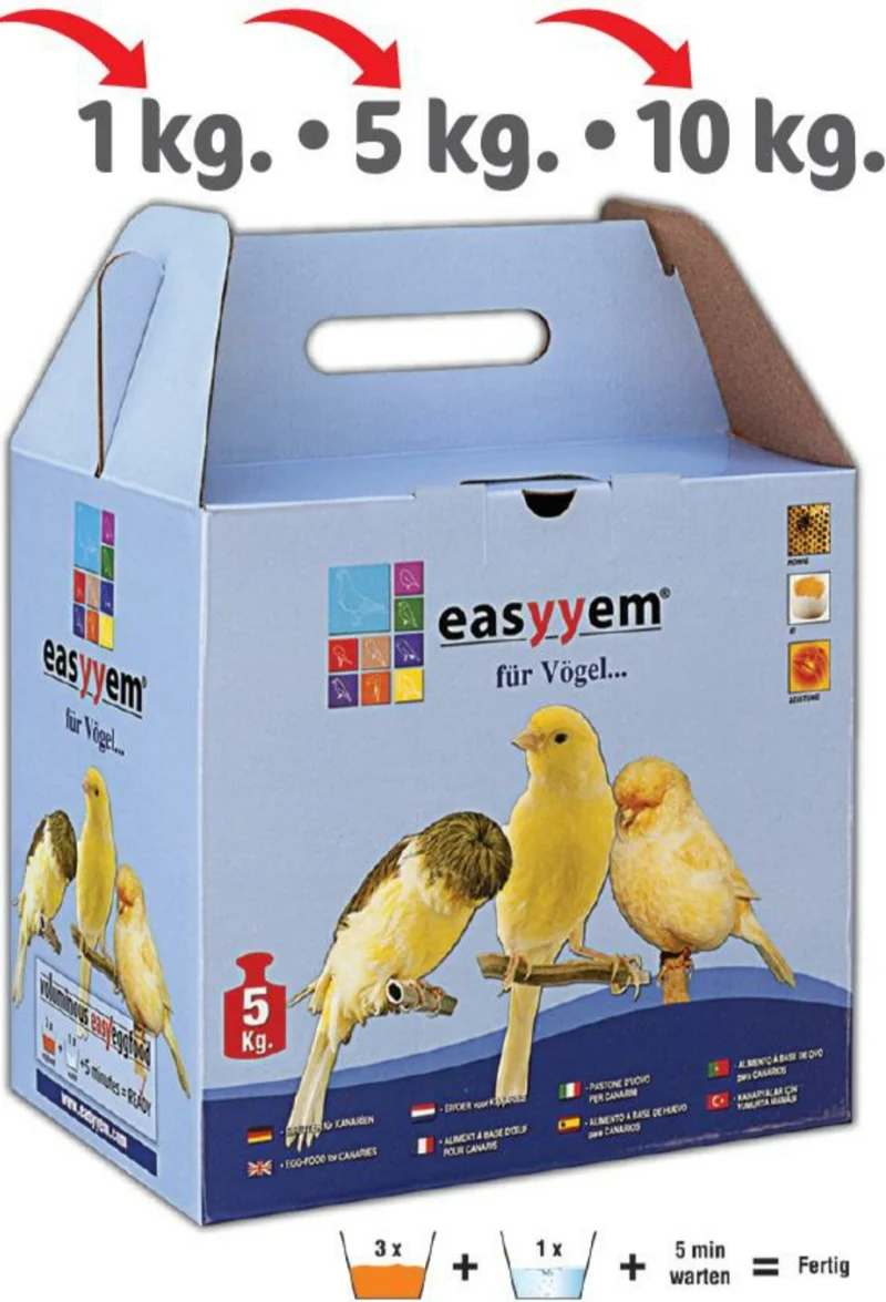 Alimento Easyyem para canarios (10 kg)