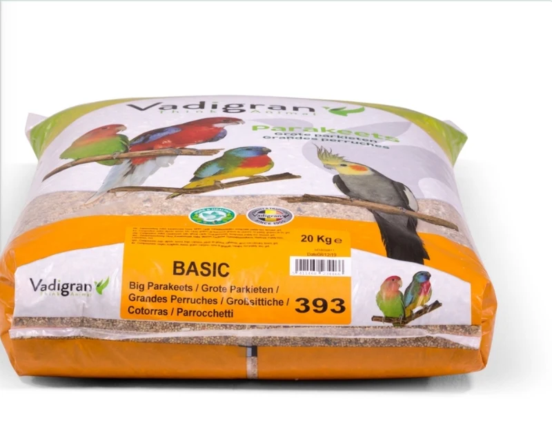 Vadigran Periquitos Grandes Basic 20kg