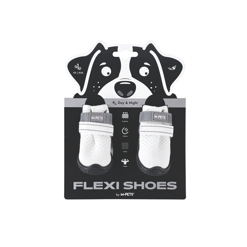 FLEXI SHOES Dog - White edition