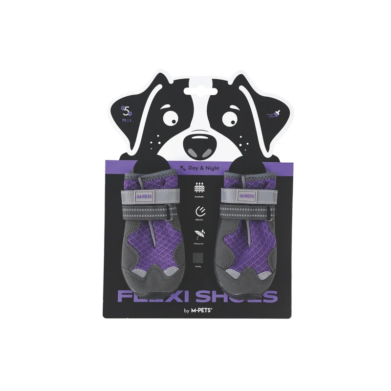 FLEXI SHOES Dog - Purple edition