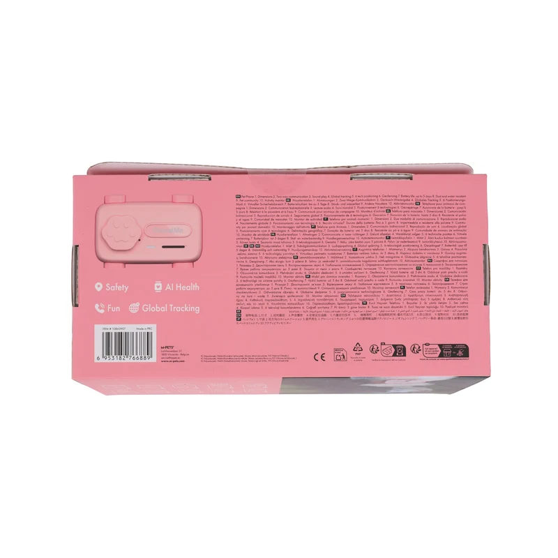 GLocalMe PETPHONE Rose Pink - with display