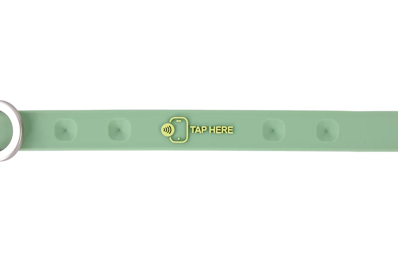 BAND NFC Silicollar Green bond