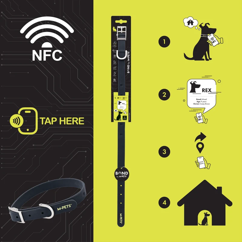 BAND NFC Silicollar Shadow bond