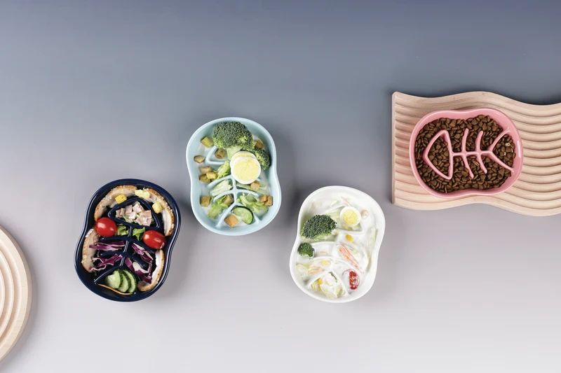 Sérene Ceramic bowls Fish Pearl mist - 240 ml