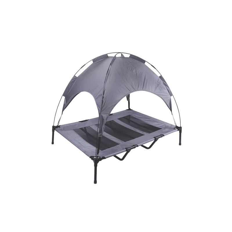ELEVATED Dog Bed with sun shade