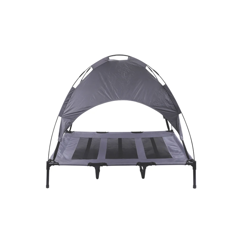 ELEVATED Dog Bed with sun shade