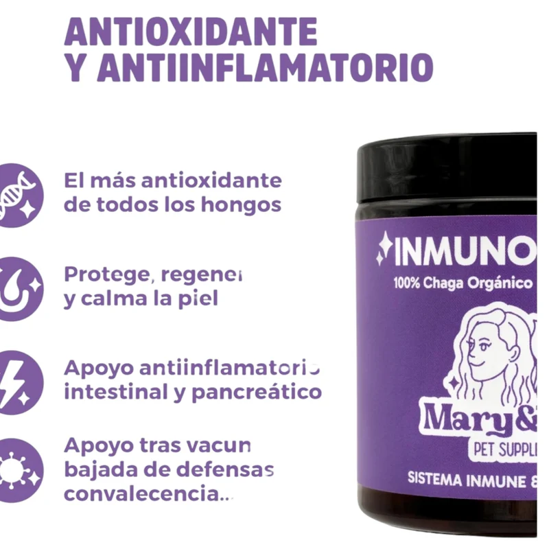 MARY&TRUFA INMUNOCHAGA 75 G. INMUNOMODULADOR Y ANTIOXIDANTE. SALUD DE ARTICULACIONES, PIEL Y DIGESTIÓN