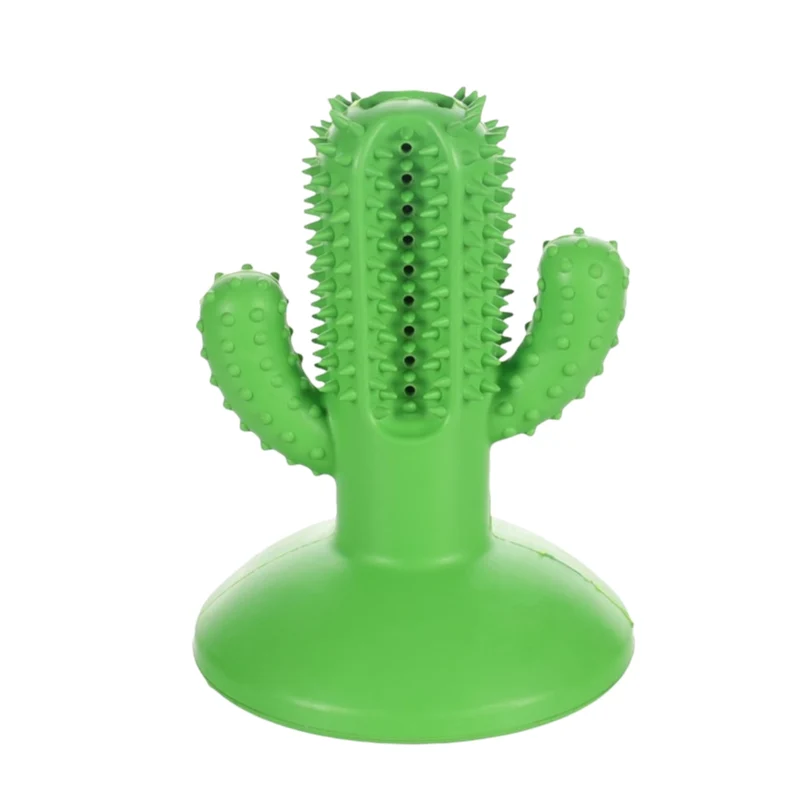 Karlie Cactus Juguete Dental Rellenable para Perros — Goma Resistente