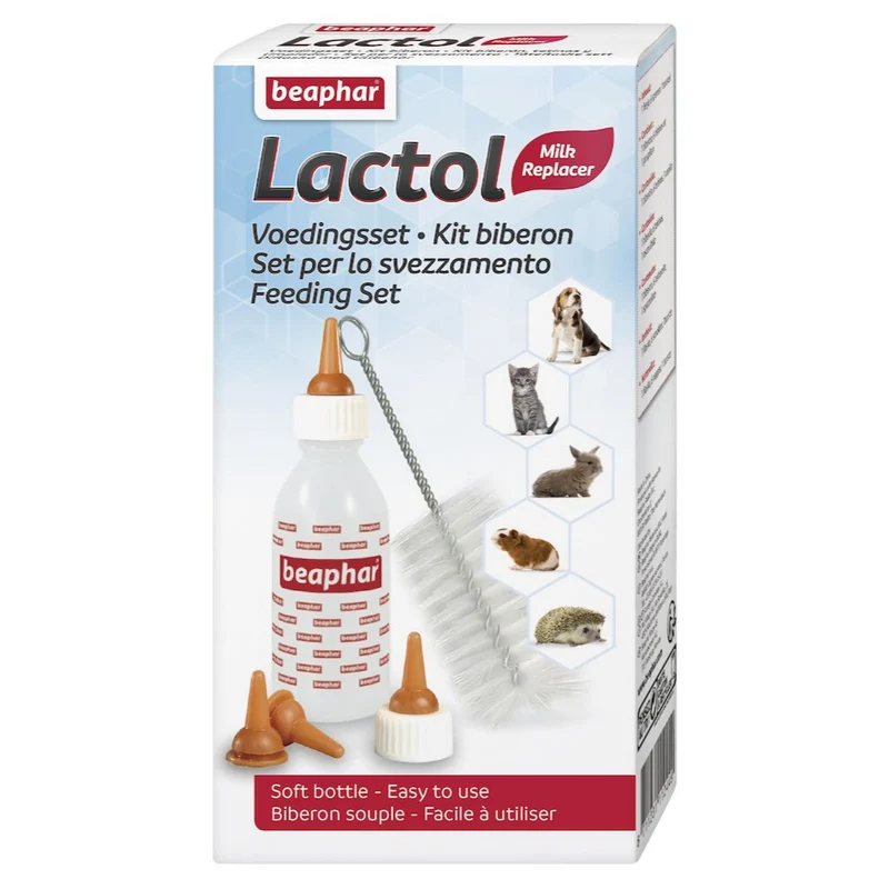 Beaphar Kit Lactol Biberon + 4 Tetinas + Limpiador