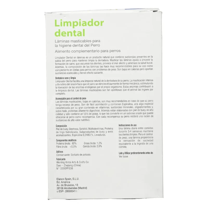 Sano y Bello Limpiador Dental 140 g Elimina Sarro | Aliento Fresco para Perros Elanco
