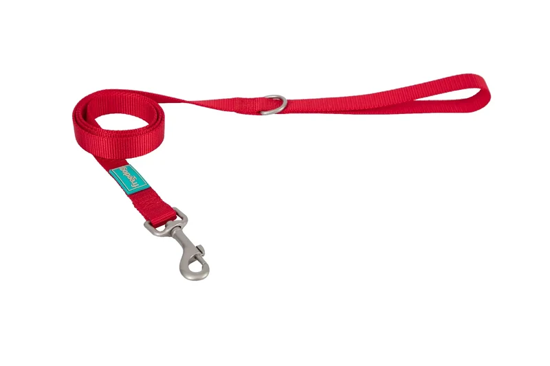 Freedog Correa Nylon Basic Rojo, 10 mm 120 cm