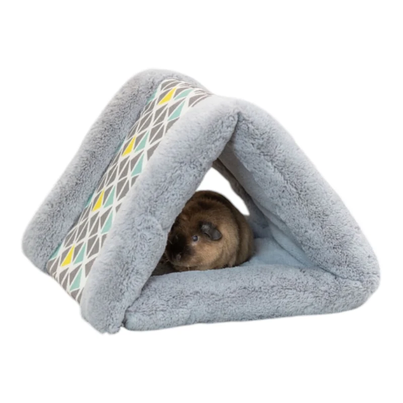 Refugio Sunny para Pequeños Animales — Casita de Madera Natural