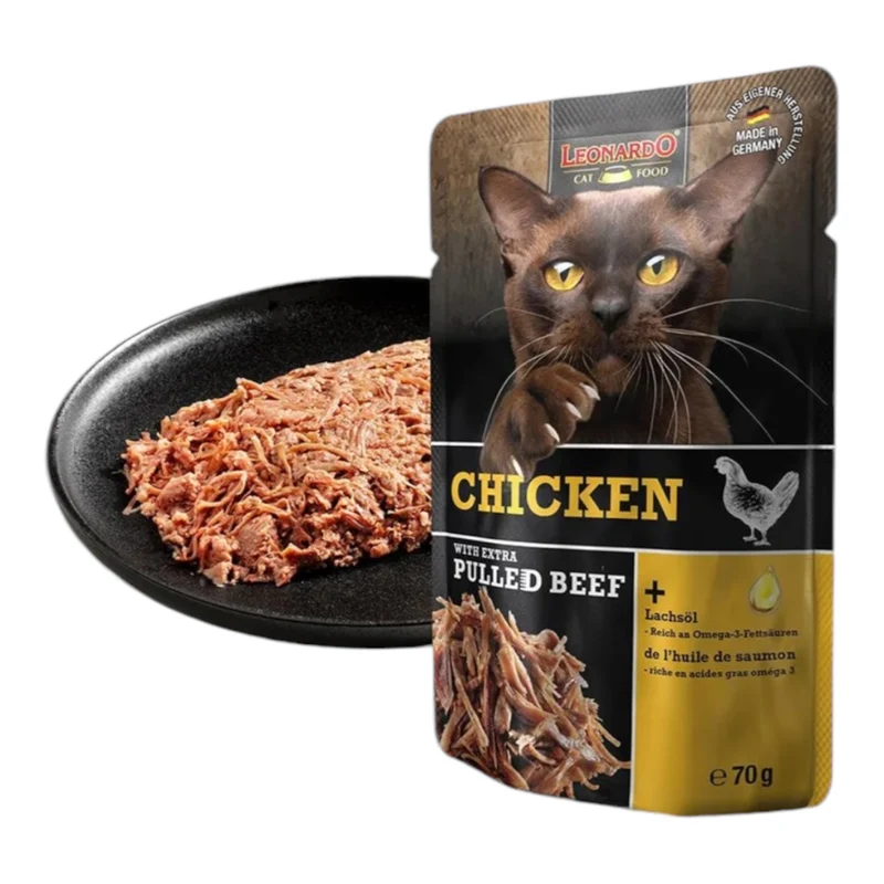 Leonardo Pulled Beef Pollo 70g