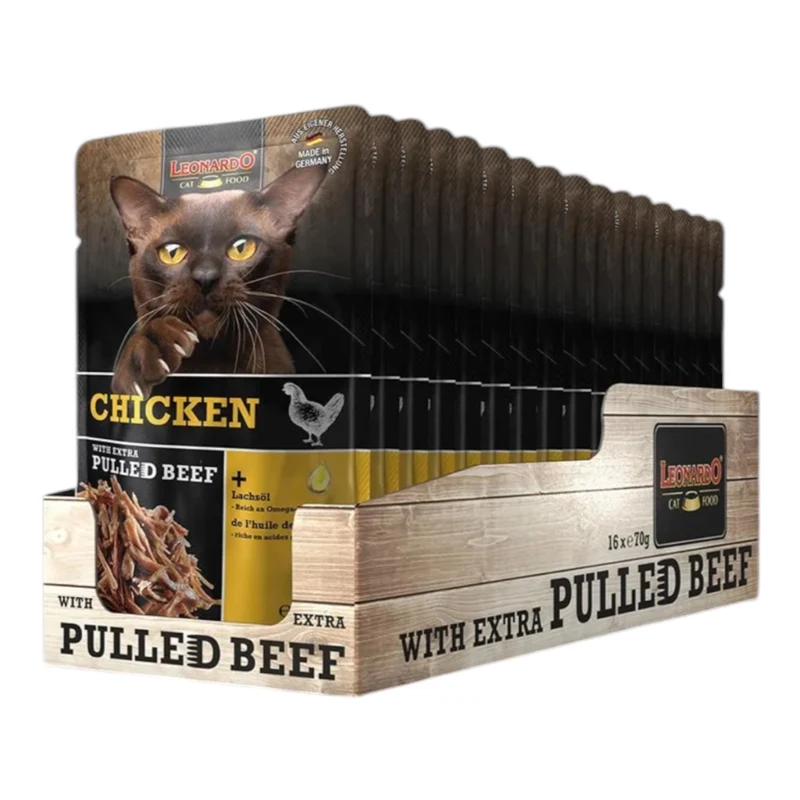 Leonardo Pulled Beef Pollo 70g