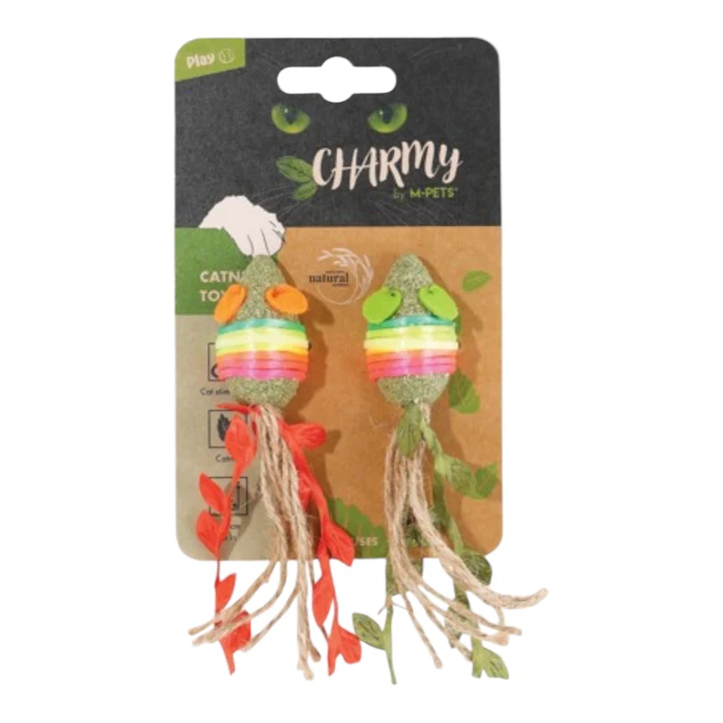 M-Pets Ratones Indios de Matatabi Juguete Natural para Gatos