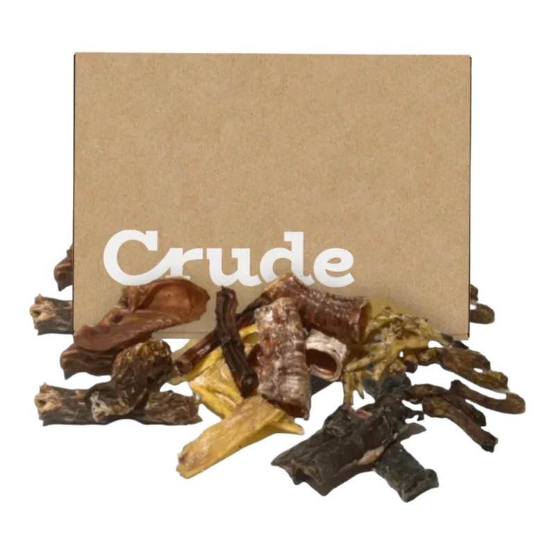 Crude Pack Huesos y Articulaciones para Perros — Snacks Naturales Articulares