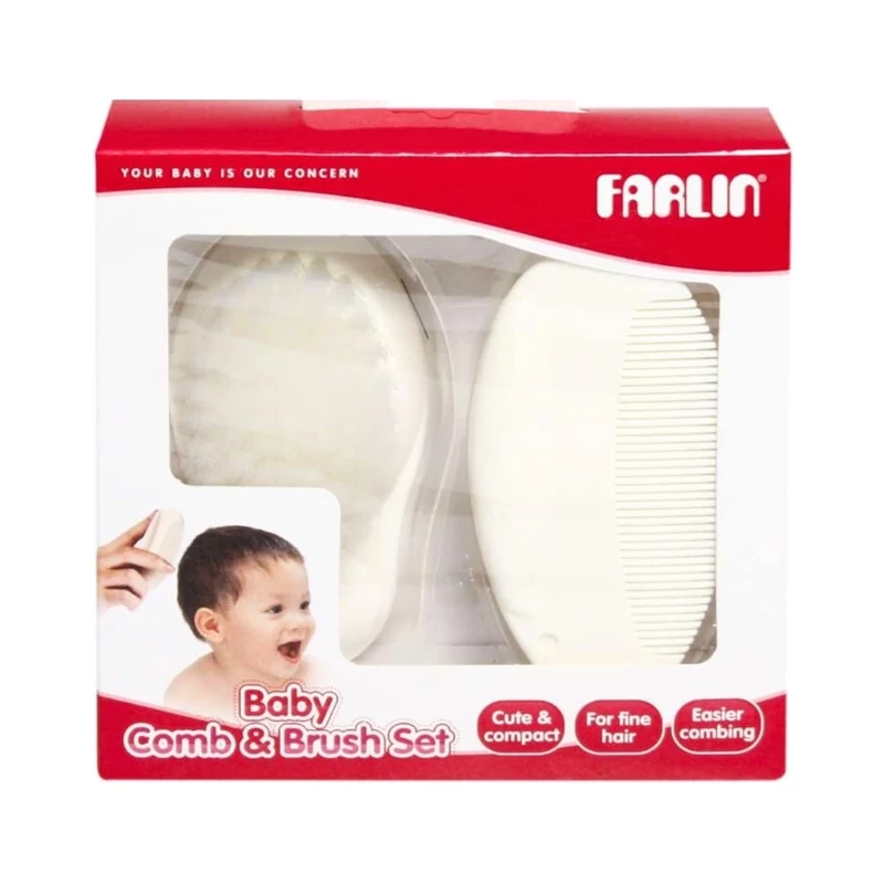 Farlin Brosse Et Peigne Decore +0m