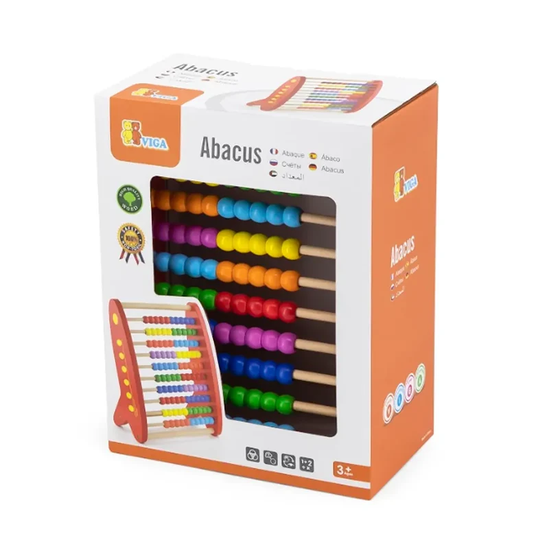 Viga Toys Abacus Machines à Compter – 3A+