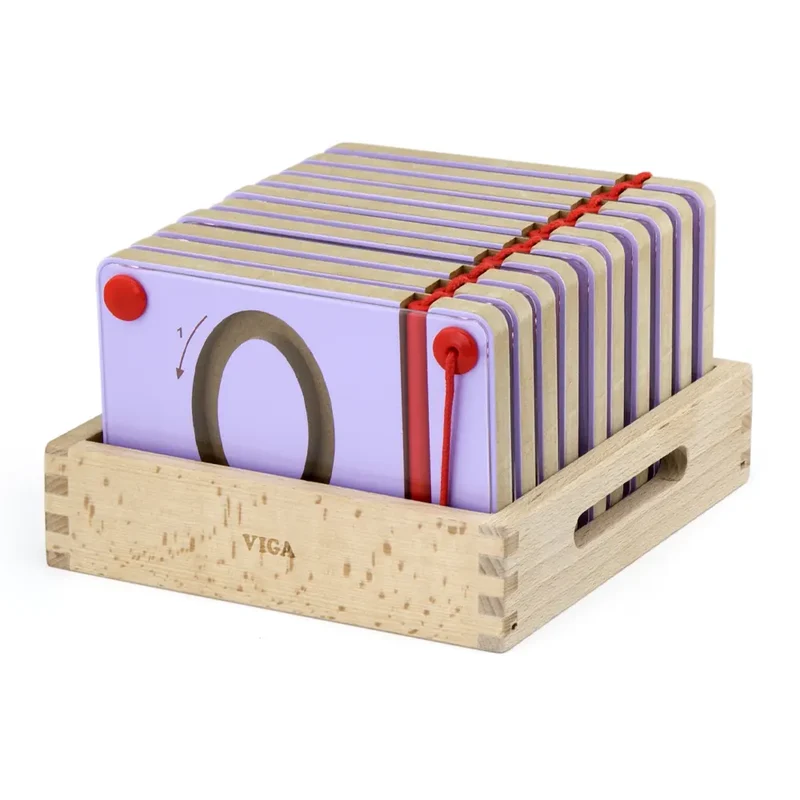 Viga Toys Tableau d’Écriture Magnétique 3A+ - Chiffres