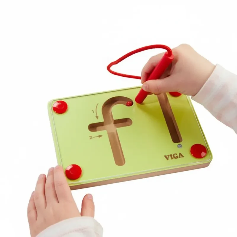 Viga Toys Tableau d’Écriture Magnétique Lettres Minuscules – 3A+