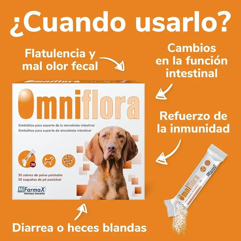 Omniflora Polvo Oral, 30 Sobres x 2 gr