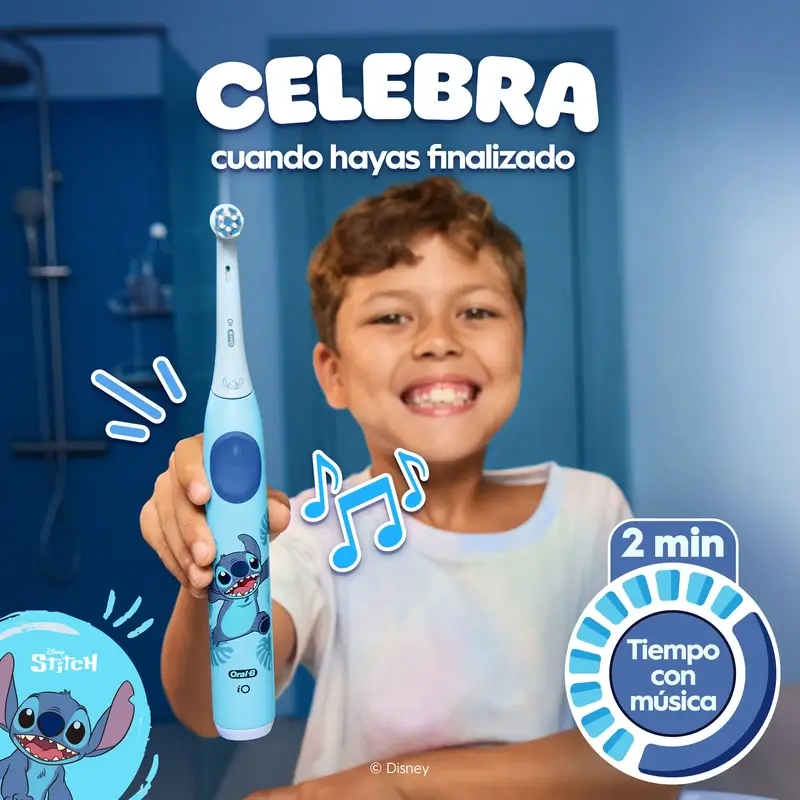 Oral B Braun Cepillo iO2 Niños Stitch