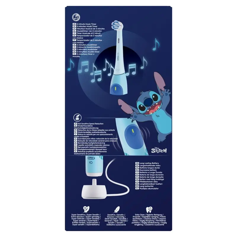 Oral B Braun Cepillo iO2 Niños Stitch