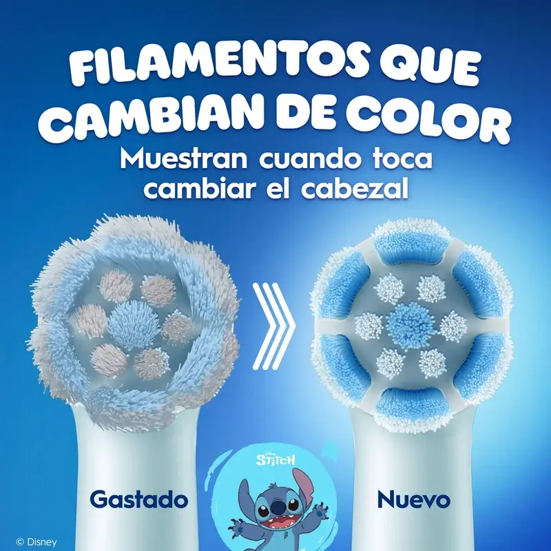 Oral B Braun Recambio Io Stitch Gentle Care , 2 unidades