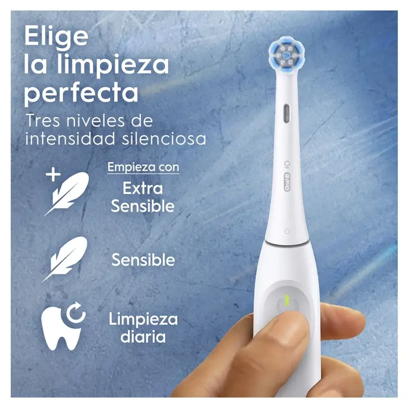 Oral B Braun Cepillo Electrico Io2 Blanco, 2 Cabez , 1 pack