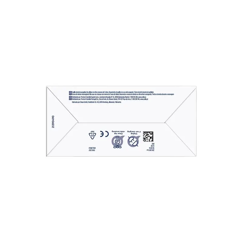 Oral B Braun Cepillo Electrico Io2 Blanco, 2 Cabez , 1 pack