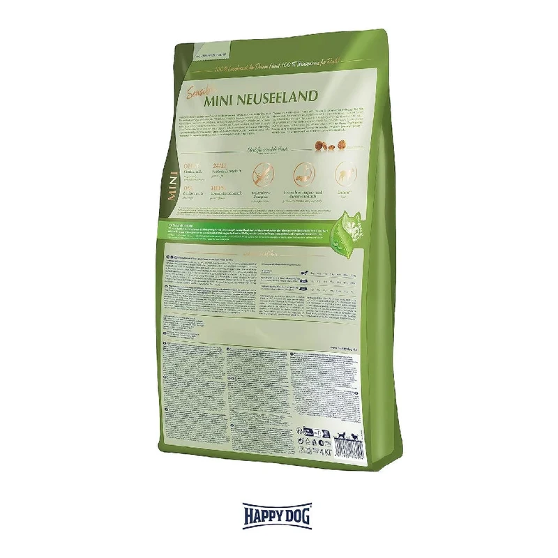 Happy Dog Mini Neuseeland Pienso de Cordero para Perros
