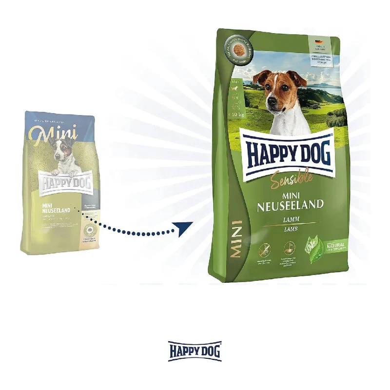 Happy Dog Mini Neuseeland Pienso de Cordero para Perros