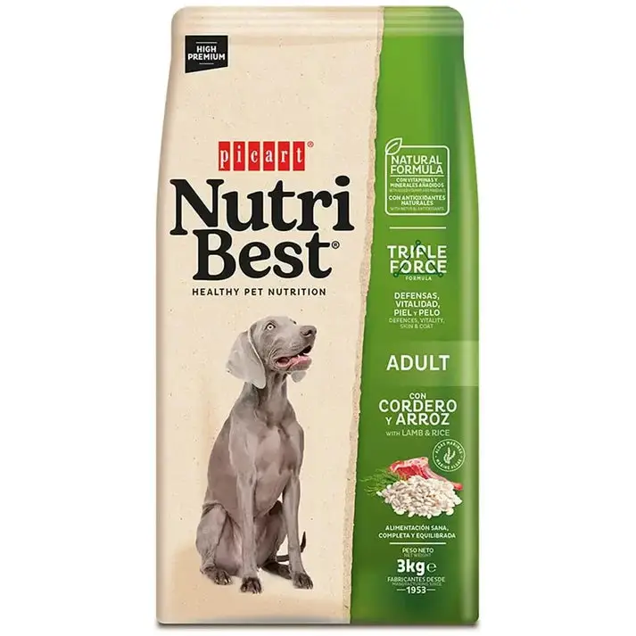 Picart Nutribest Lamb & Rice (Cordero y Arroz)