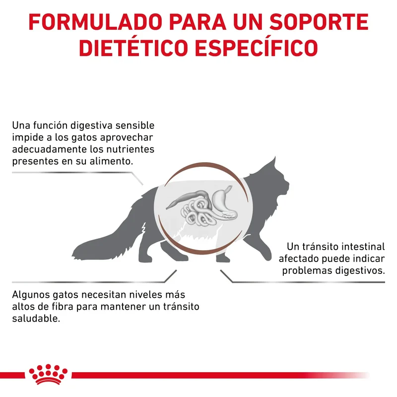 Royal Canin Veterinary Fibre Response Pienso Gastrointestinal para Gatos