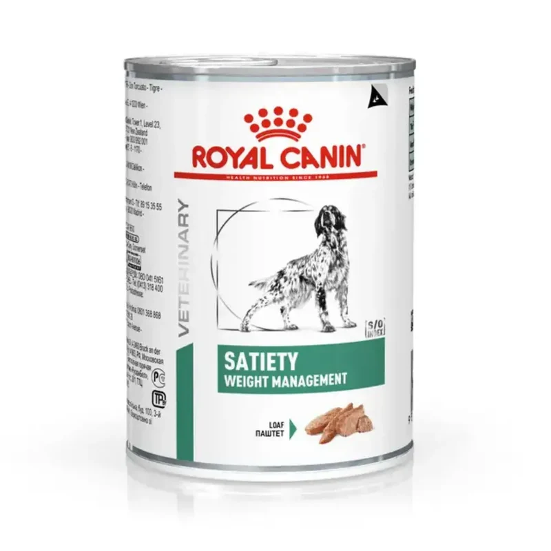 Royal Canin Veterinary Satiety Support Lata 410 g Perro húmedo