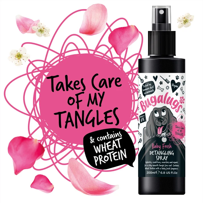 Bugalugs Baby Fresh Dog Detangling Spray 200ML