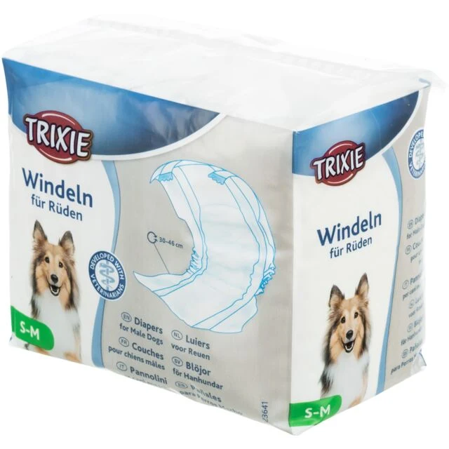 Trixie Diapers for Male Dogs 12pcs - XS