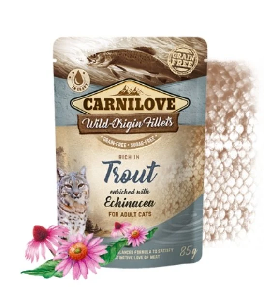 Carnilove Trout for Adult Cat Wet Food 85G