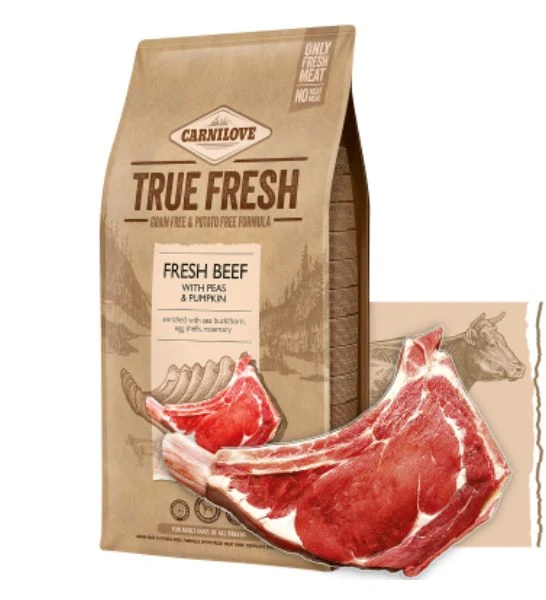 Carnilove True Fresh Beef for Adult Dogs Dry Food 1.4KG