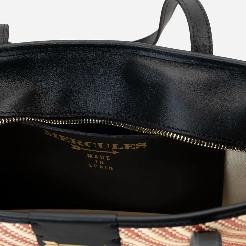 Tote Rafia Black