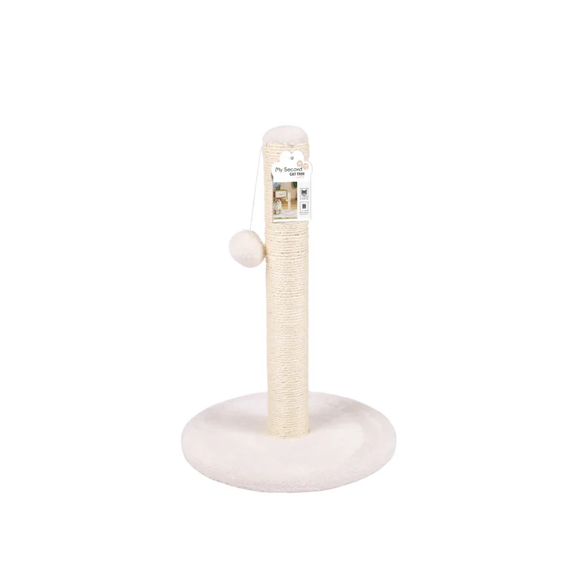 MY SECOND CAT TREE Pompom White