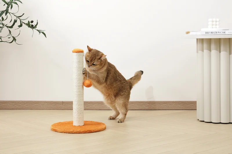 MY SECOND CAT TREE Pompom Orange
