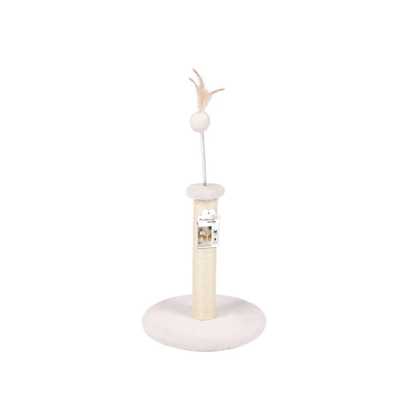 MY SECOND CAT TREE Feather White