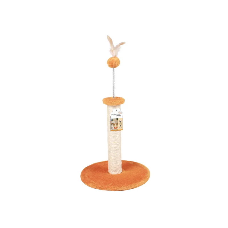 MY SECOND CAT TREE Feather Orange