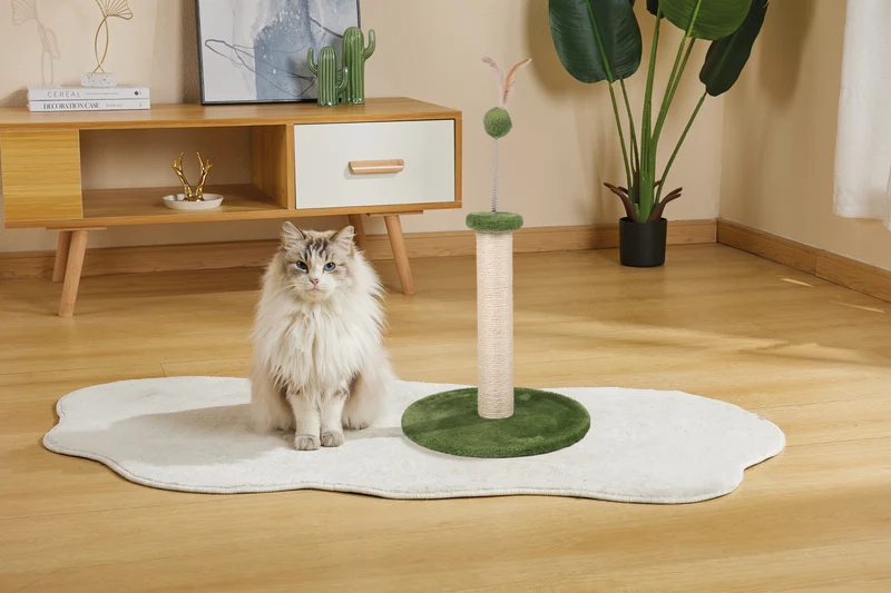 MY SECOND CAT TREE Feather Green