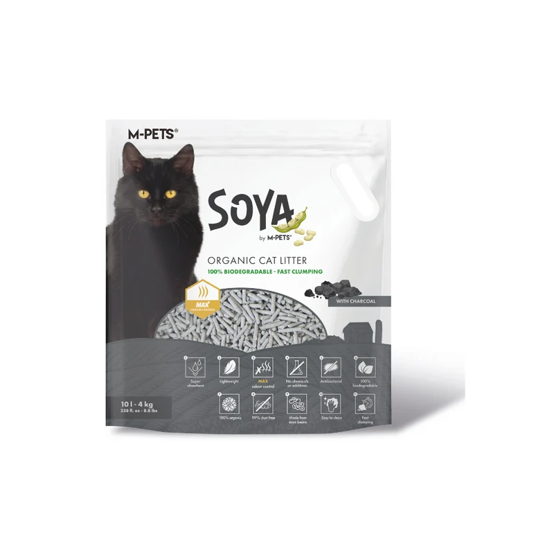 SOYA Cat Litter CHARCOAL - Plastic bag