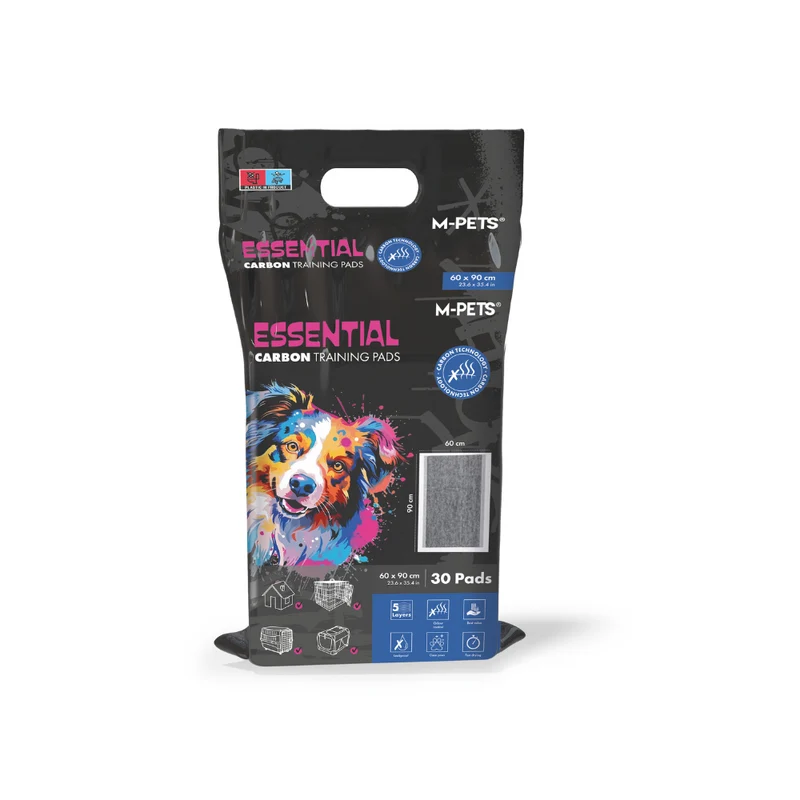 ESSENTIAL Carbon Training Pads 60 x 90 cm - 30 pcs
