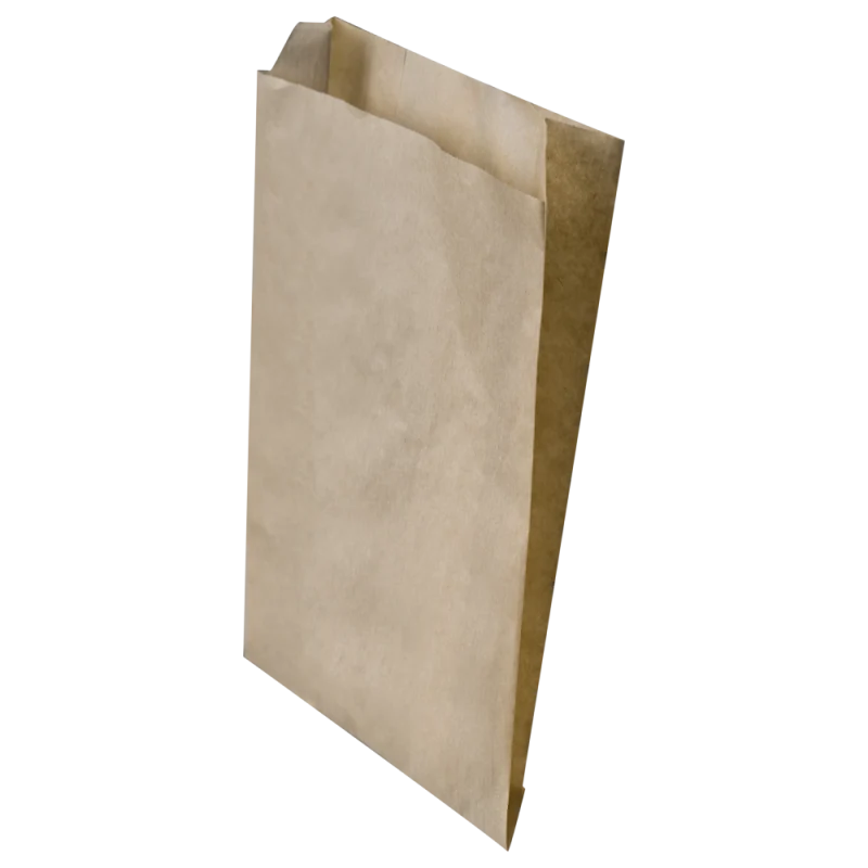 Bolsa Bollería Papel Kraft Verjurado 12+6x20cm